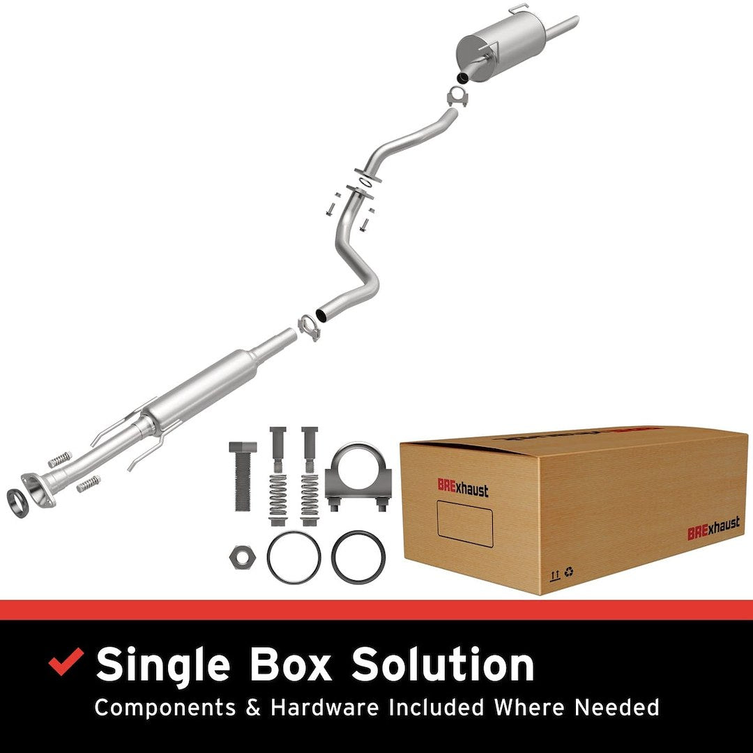 BRE Exhaust Designed For Power And Sound Exhaust System Kit 106-0157 - 12-17 Nissan Versa 1.6