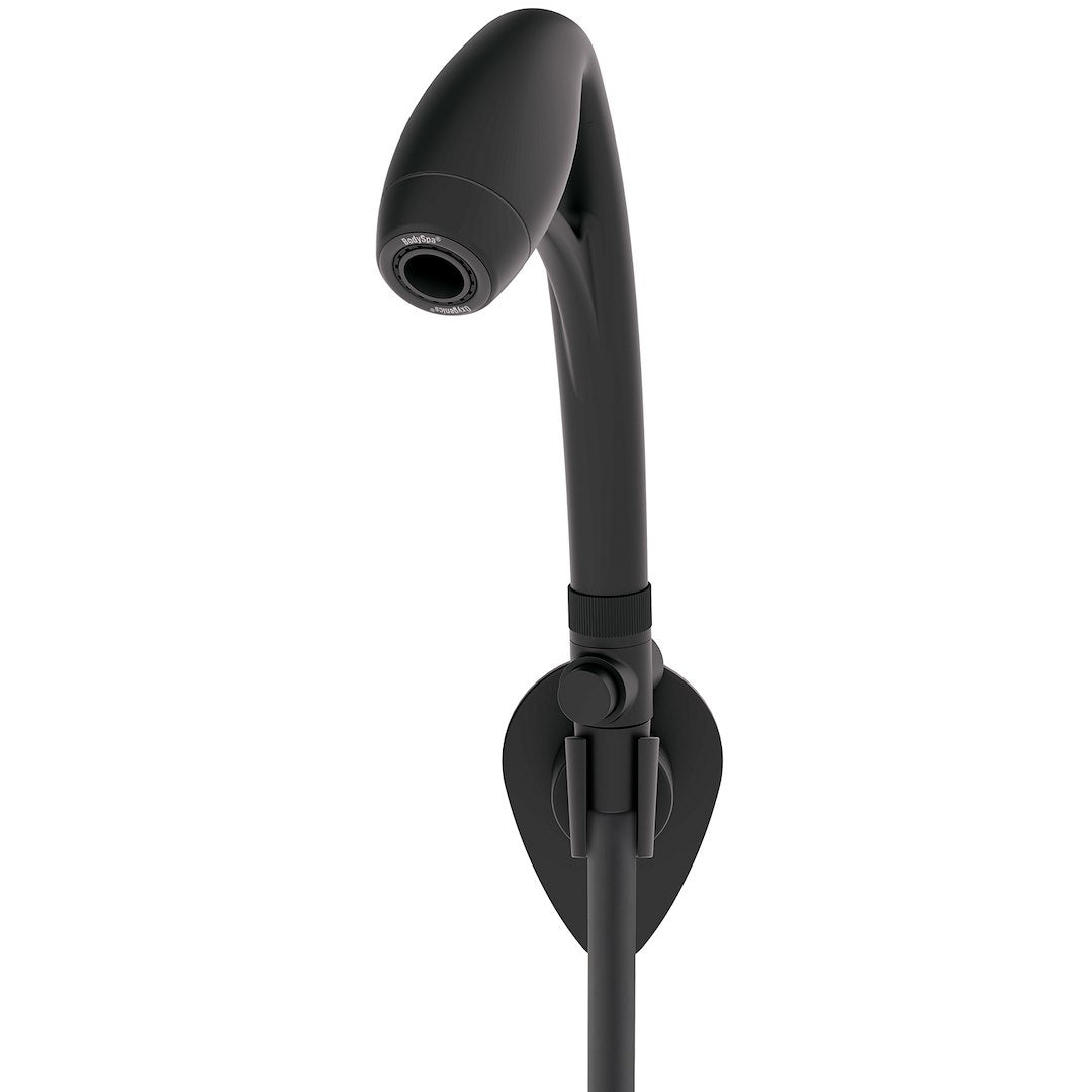 ETL Limited Lifetime Warranty Shower Head 26274 - Black Bodyspa RV Kit Mtt 1.8
