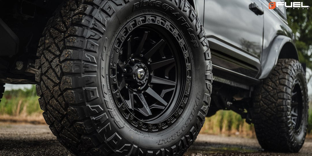 Fuel Offroad With Fuel Logo Center Cap Wheel D69420908450 - Black D694 20X9 6X5.5 MT-Black 01MM