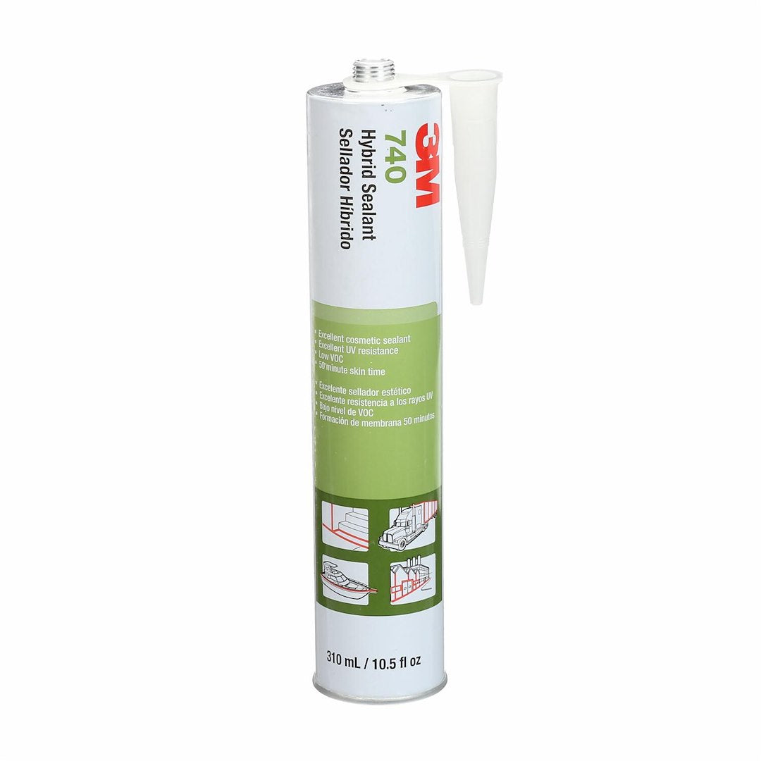 3M No Supplier Warranty Adhesive Sealant 62812 - White Hybrid 740 310