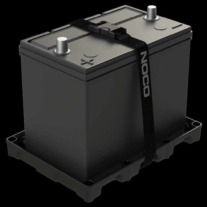 Noco Built To Last Longer Life Battery Tray BT27 - GR27 Strap