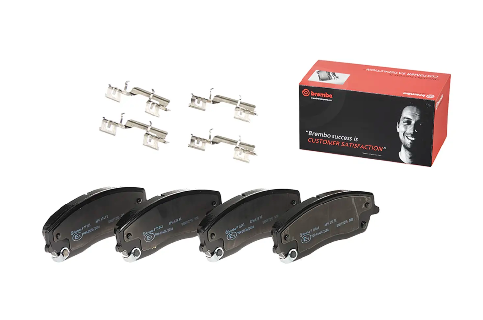 Brembo Premium Low-Met OE Equivalent Pad Brake Pad P11041
