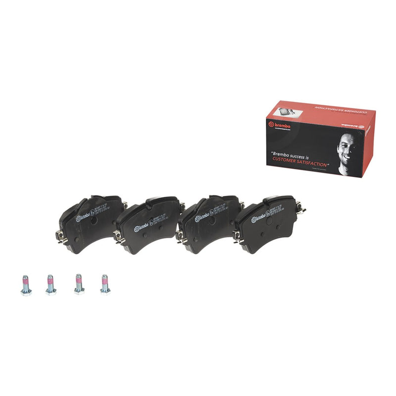 Brembo Premium Low-Met OE Equivalent Pad Brake Pad P06092 - Disc Set