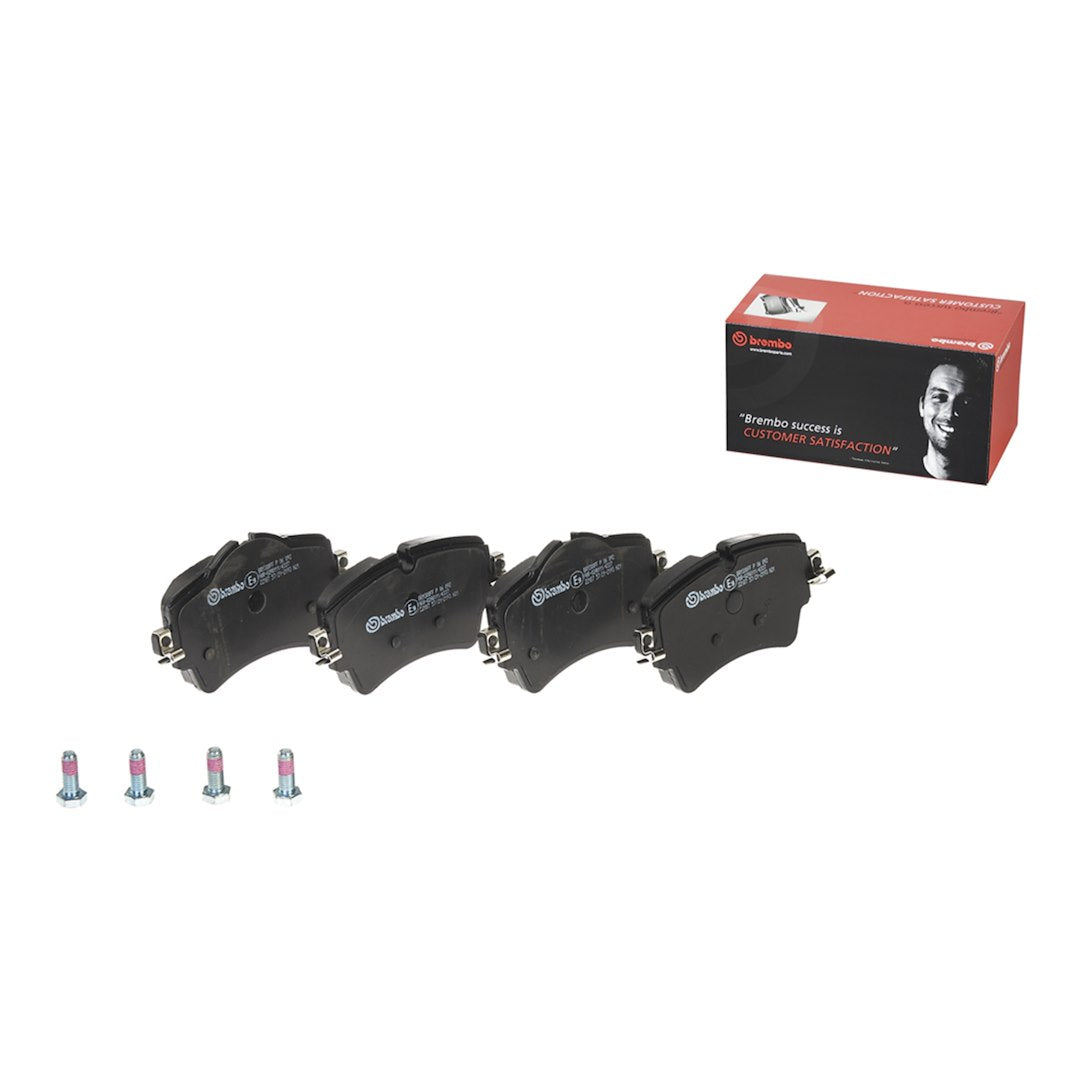 Brembo Premium Low-Met OE Equivalent Pad Brake Pad P06092 - Disc Set