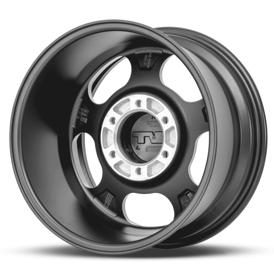 M.T. Wheel Modern Low Profile Cap Design 274574 - Black 20X9 6X5.5 MT Canyon Pro
