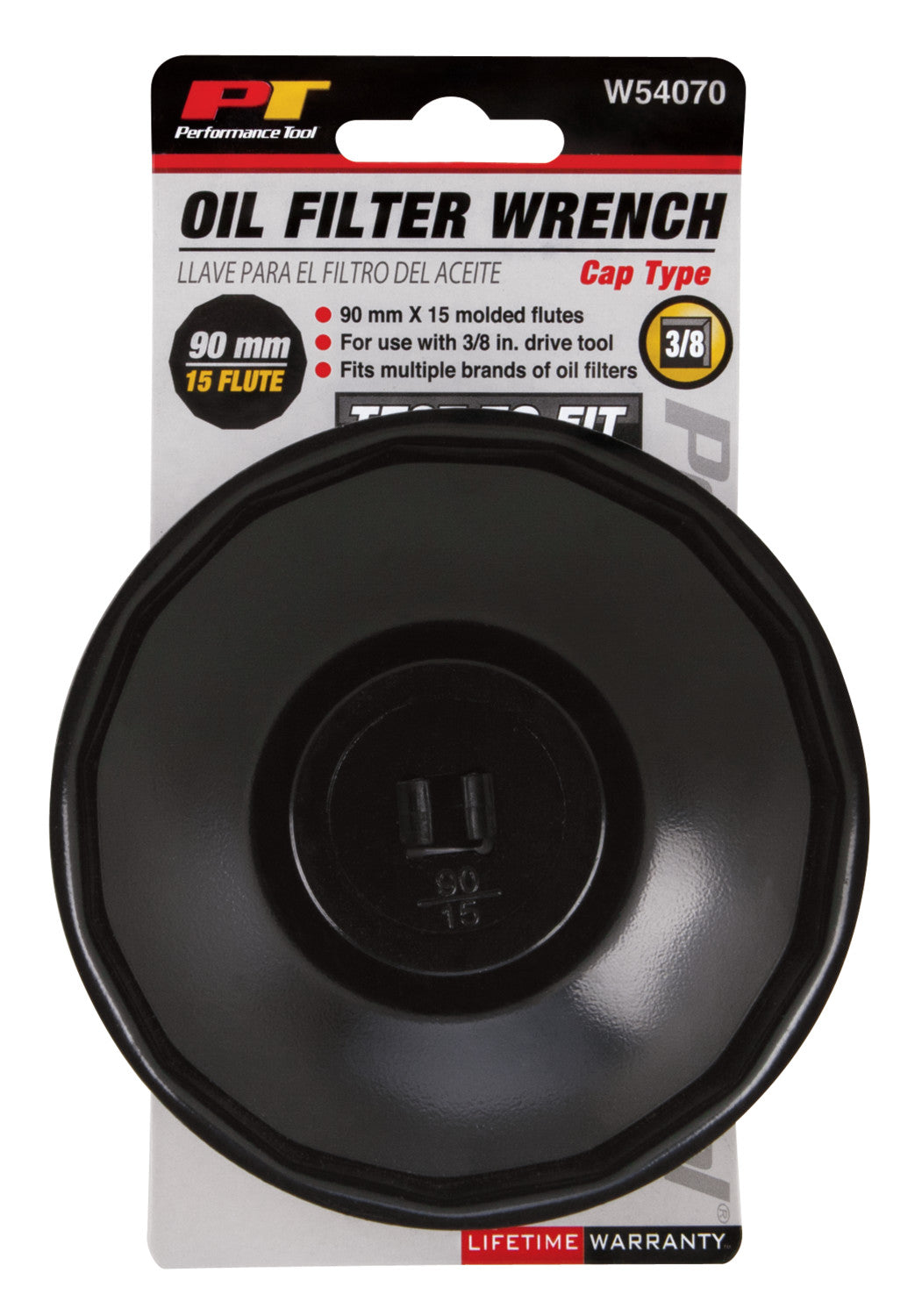 Perform Tool W54070 Oil Filter Wrench