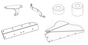 Westin Scratch Resistant Windows Rear Seat Partition 35-10035 - Black Deffrpart F150 Plice Resp 18-19