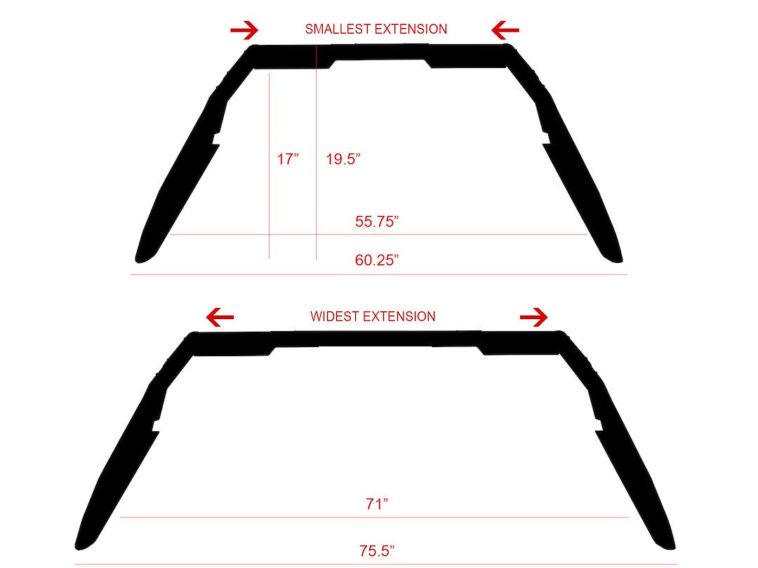Armordillo 8707777 Truck Bed Bar