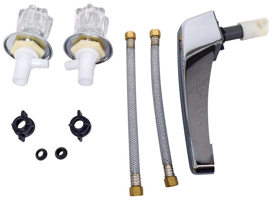 Valterra LLC Features Brass Underbody Faucet PF214304 - GT Adj Mtl CH BR