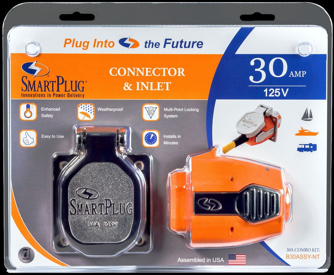 Smart Plug Features Three Weatherproof Seals Power Inlet Port B30Assynt - 30AMP Connect Ssinlet