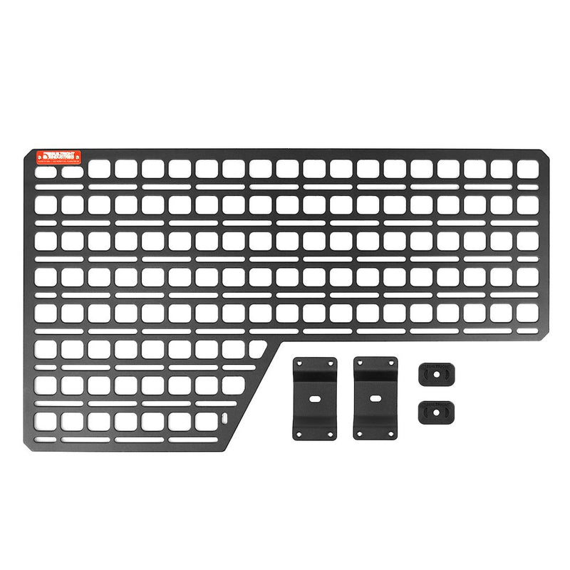 Builtright Made In USA Molle Cargo Panel 102042 - Bedside Rack System Rear DVR Pass