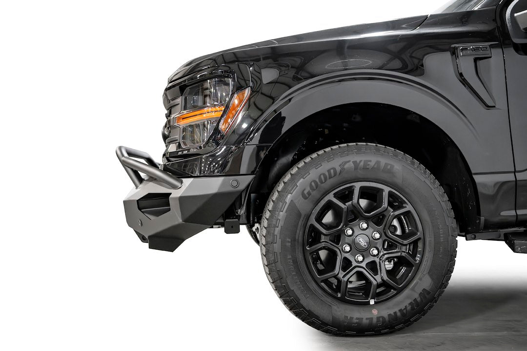 FAB Fours Integrated D-Ring Mounts Bumper FF24-X6552-1 - 2024 Ford F150 Matrix Front