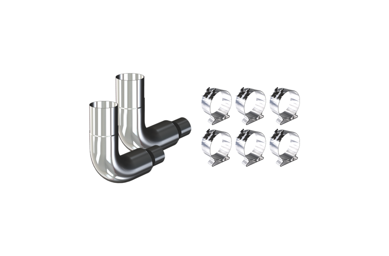 Roadworks Exkitfl16HD Exhaust Stack Installation Kit