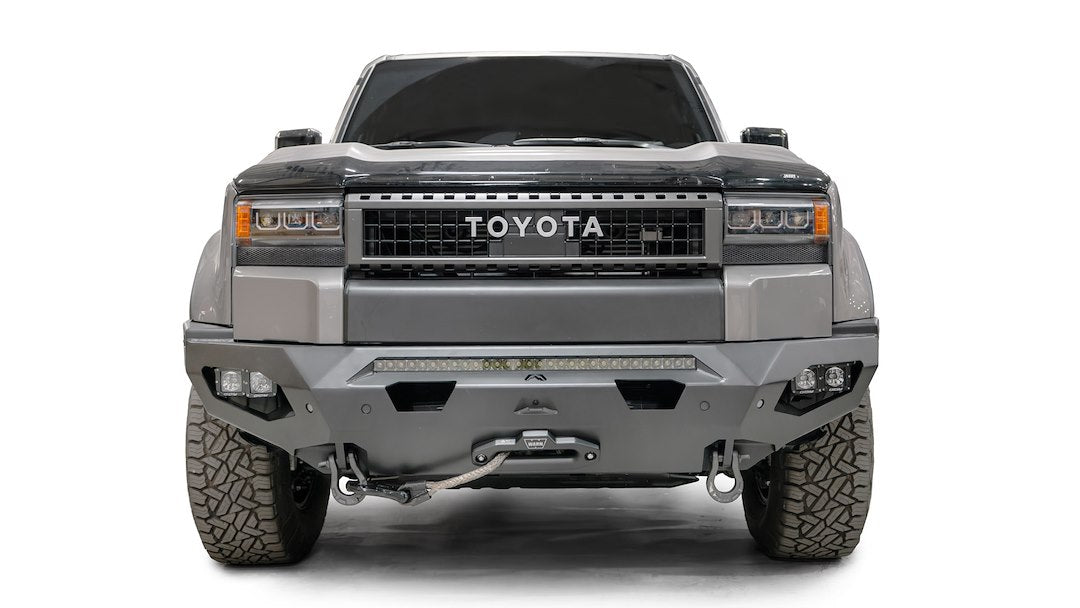 FAB Fours Two Integrated D-Ring Mounts Bumper TL24-X6751-1 - 2024 Toyota Land Cruiser Matrix Fro