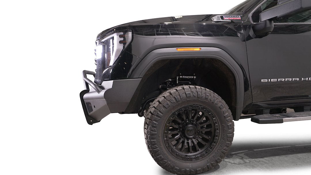 FAB Fours Provides Far Greater Tire Clearance Bumper GM24-V6252-1 - 2024 Gmc HD Vengeance Front
