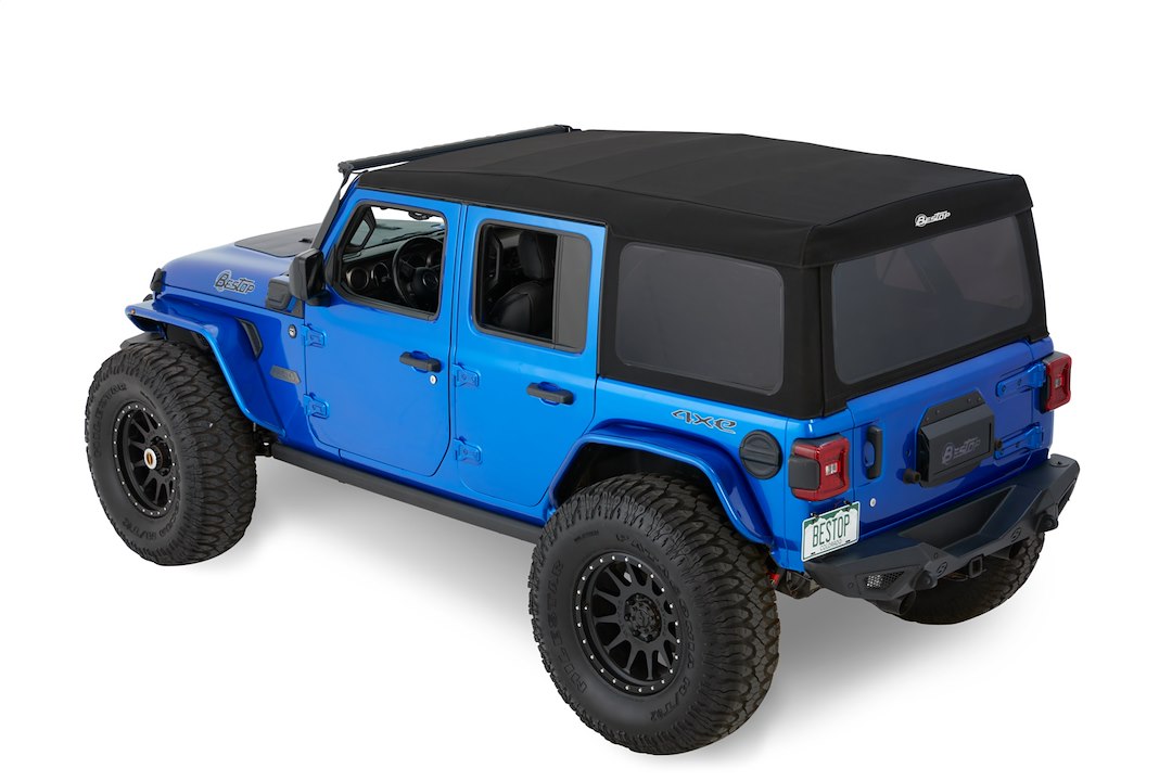 Bestop Zipper-Less Operation Soft Top 54726-17 - Supertop Squareback