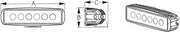 SEA DOG Made In USA Spotlight 405320-3 - Aluminum Cockpit Spreader Lght