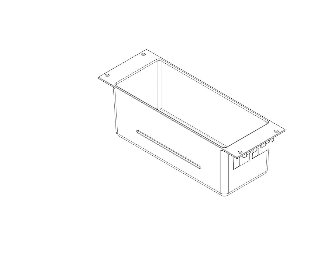 Havis C-AP-0325-1 Console Tray