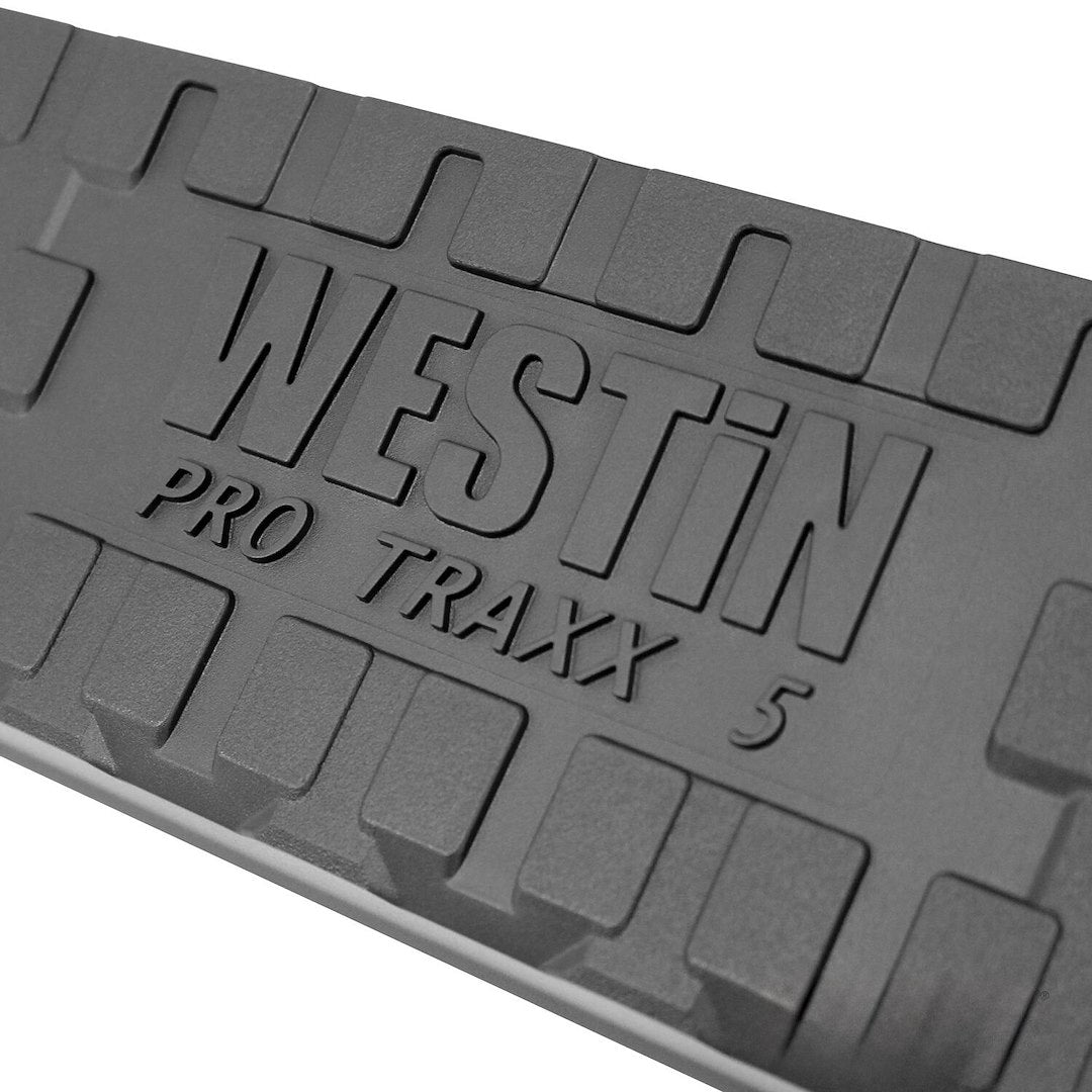 Westin Rocker Panel Mount Nerf Bar 21-53705 - Silv Sierra 1500 Reg Cab