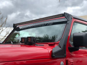 GO Rhino Easy no drill installation Light Bar Mounting Kit 730500T - 19-20 Jeep JL Jlu JT WS Lgt Mnt