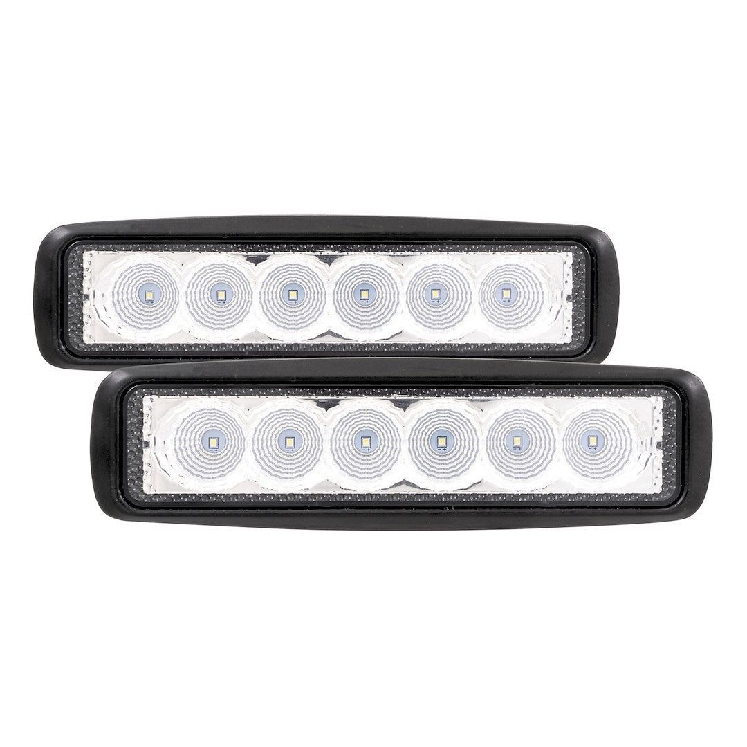 Trailfx Limited Lifetime Warranty Work Light 6Srutlf2 - 6IN Utility 6X3W Flood Pair