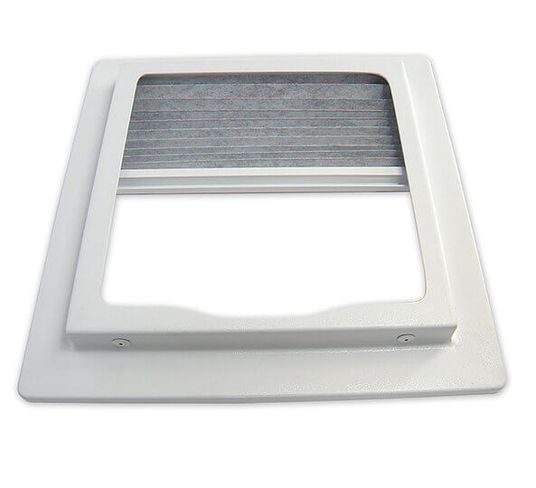 S.Recreation Ultra-Low Profile Design Skylight Blind SLS1414B - RV Shade Thermo Shiel