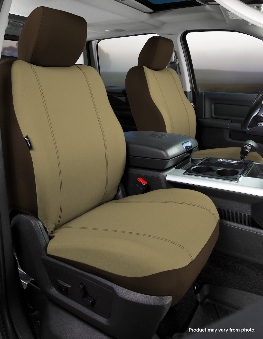 FIA Full Ultraviolet Protection Seat Cover SP89-71 Taupe - Frnt Bkt CVR Taupe