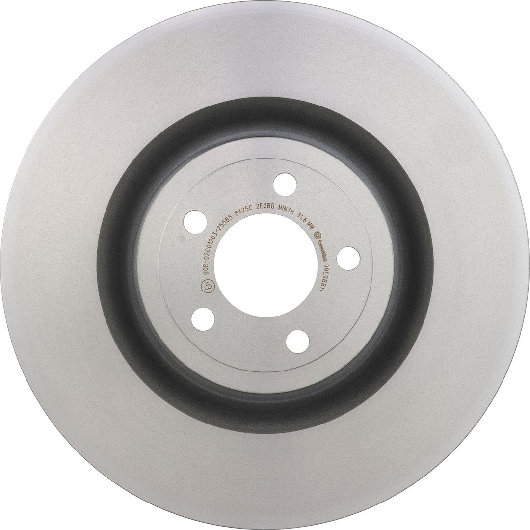 Brembo Rust-Resistant Coating Brake Rotor 09E98811C02 - Disc