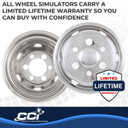 Coast2Coast Limited Lifetime Warranty Wheel Simulator Iwcn195I90 - Sim 90-25 Npr Nqr 19.5 HH