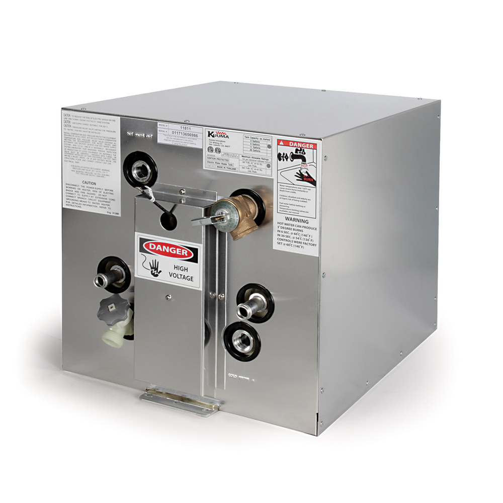Camco Marine No Supplier Warranty Water Heater 11811 - Gal WH 120V Front Heat Exch FR