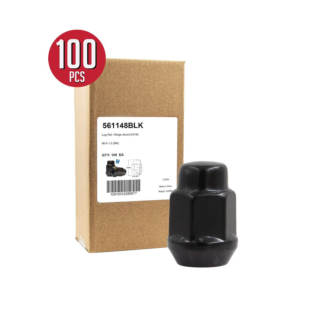 Revolution 561148Black Lug Nut 561148BLK