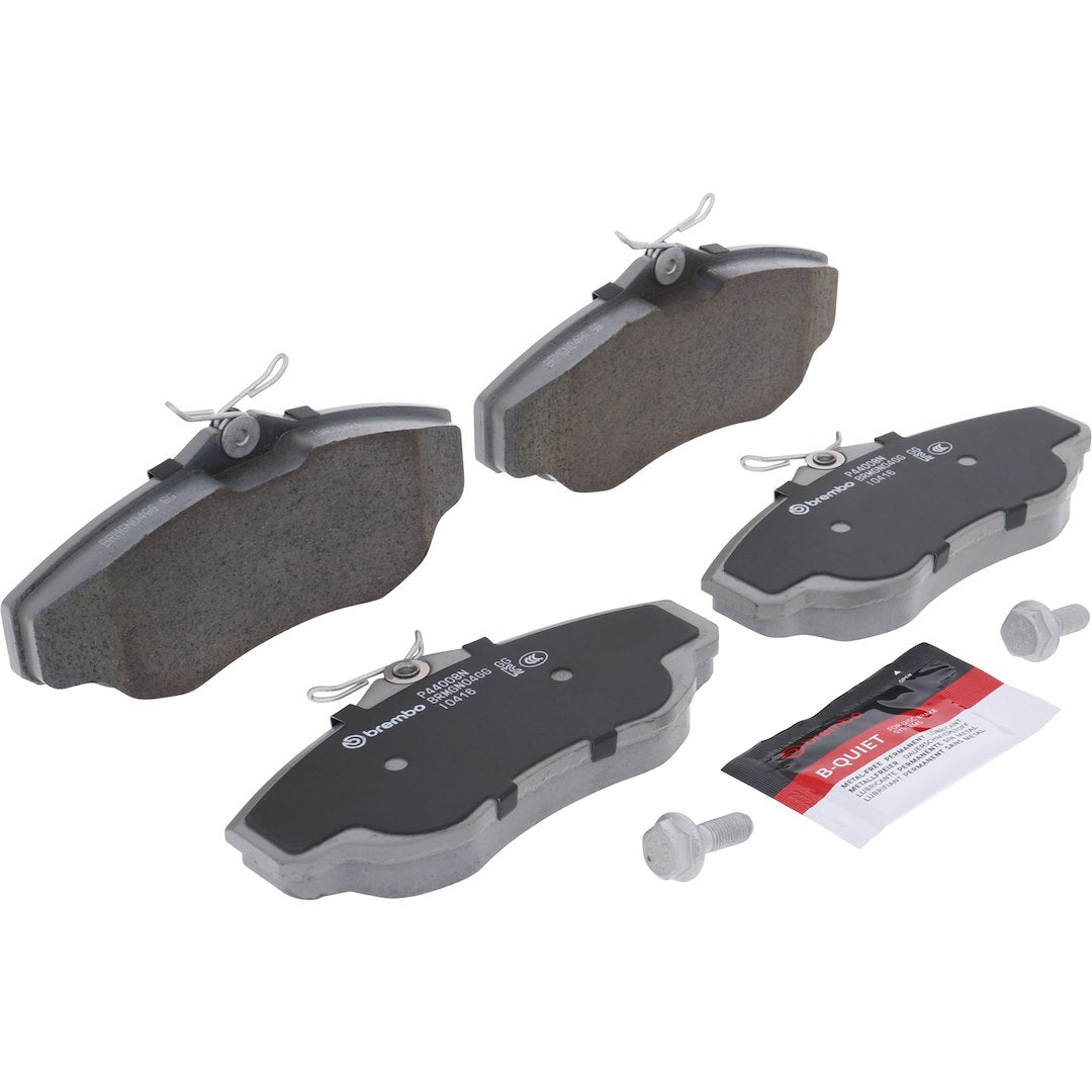 Brembo Premium Low-Met OE Equivalent Pad Brake Pad P44008N - Disc Set
