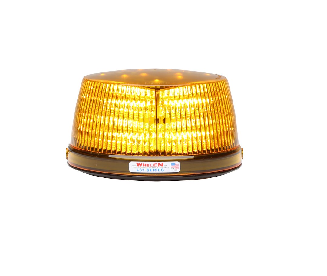 Whelen Full Reverse Polarity Protection Warning Light L31HAF - Led Beacon Sae Class Permanent