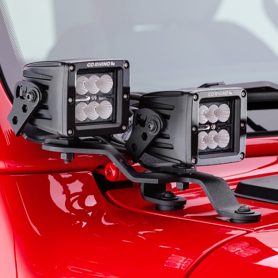 GO Rhino 730231T Driving/ Fog Light Mounting Bracket