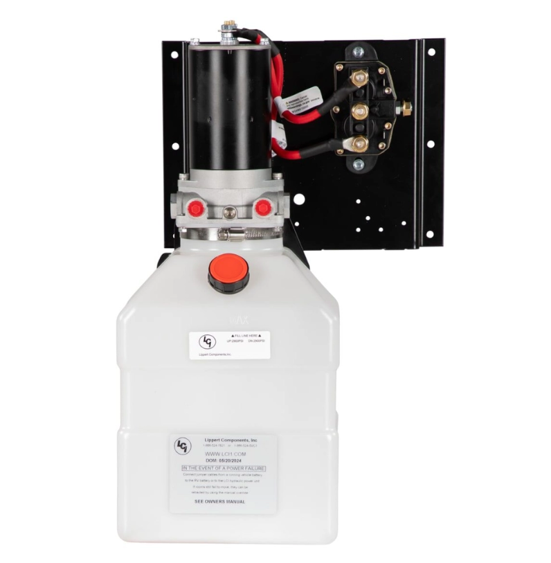 Lippert Comp Universal Fitment Leveling System Hydraulic Pump 731445 - Reservoir