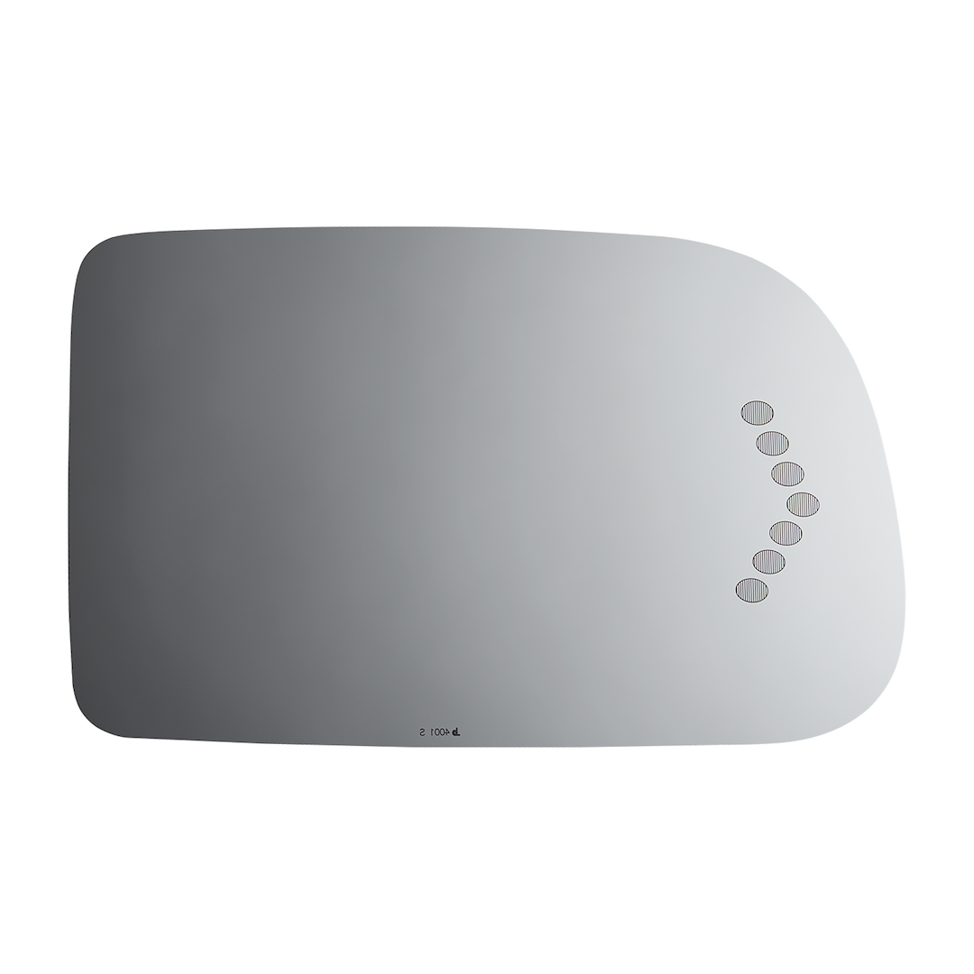 Burco Mirror Smooth Edges For Safety Exterior Mirror Glass 4001S - Mirror Side View Signal