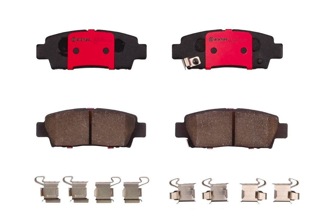 Brembo Premium Low-Met OE Equivalent Pad Brake Pad P83123N - Disc Set