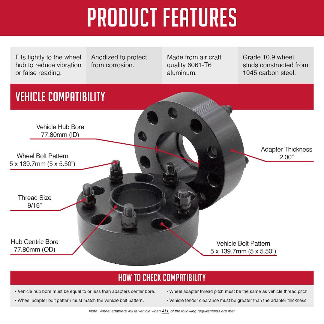 Revolution 5550-5550H-E Wheel Adapter