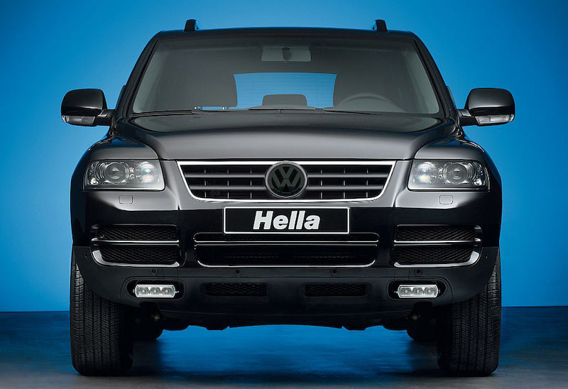Hella Stable Plastic Housing Daytime Running Light - LED 009496801 - Lamp Kit Drl 9496 Oblg