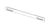 Public Safty Easy And No-Drill Installation Bumper Push Bar Top Channel Cover 2L61T-M1B - Use LR