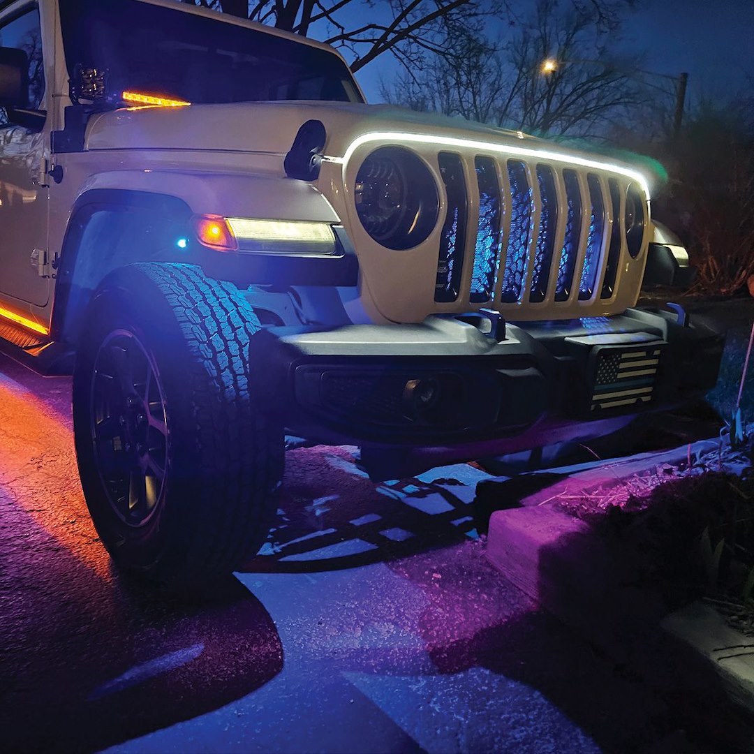 Racesport LT Easy To Install Daytime Running Light Hoodkit2 - Introducing Amazing Led Kni