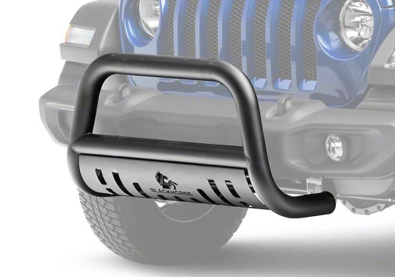 Black Horse No Drilling Required Bull Bar BBJPWR18A-SP - 2018-2019 Jeep Wrangler BAR-BU