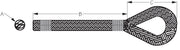 SEA DOG No Supplier Warranty Dock Line 302116035BK-1 - Double Braided Nylon