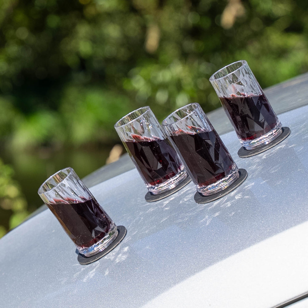 Silwy Magnet Unbreakable Magnetic Plastic Lenses Drinking Glass KO-SH-C-4 - Glasses Shot