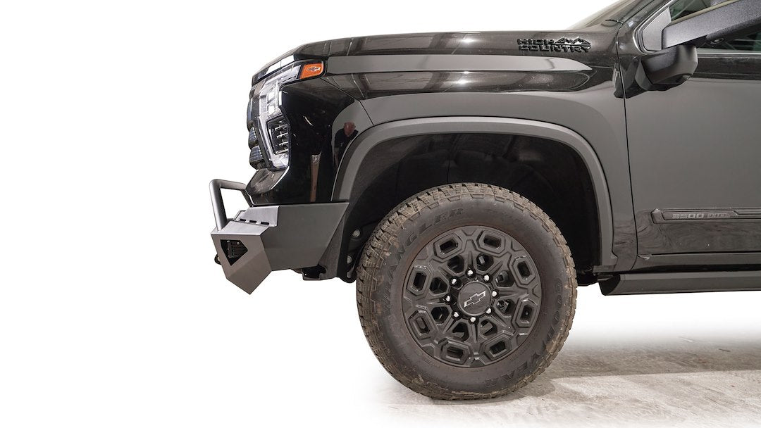 FAB Fours Provides Far Greater Tire Clearance Bumper CH24-RS6162-1 - Red Steel Front