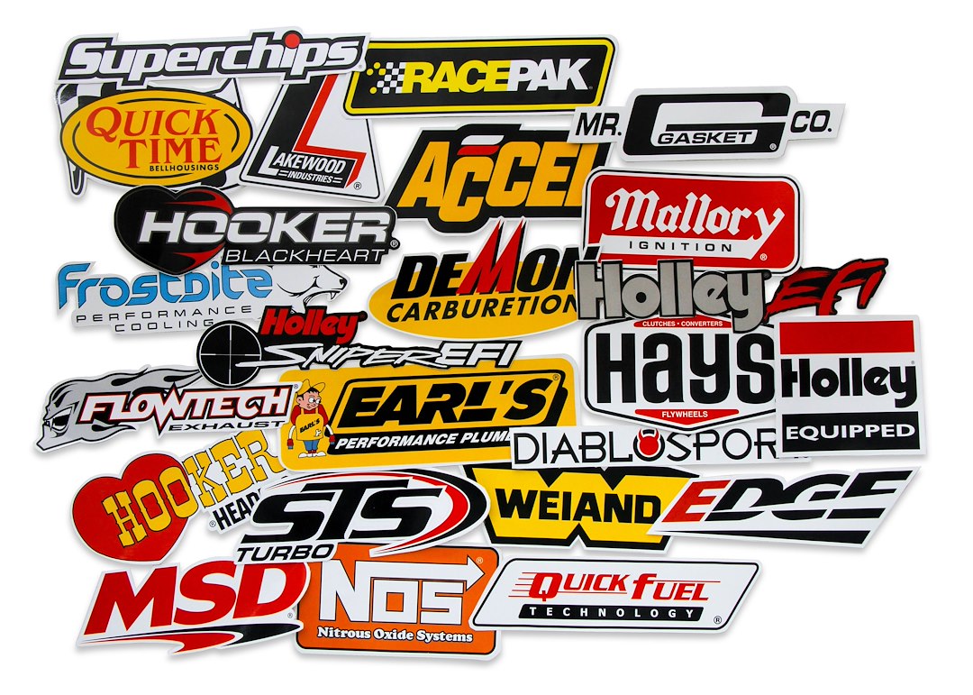 Holley High Quality Decals 36-462 - GO Fast Sticker Pack