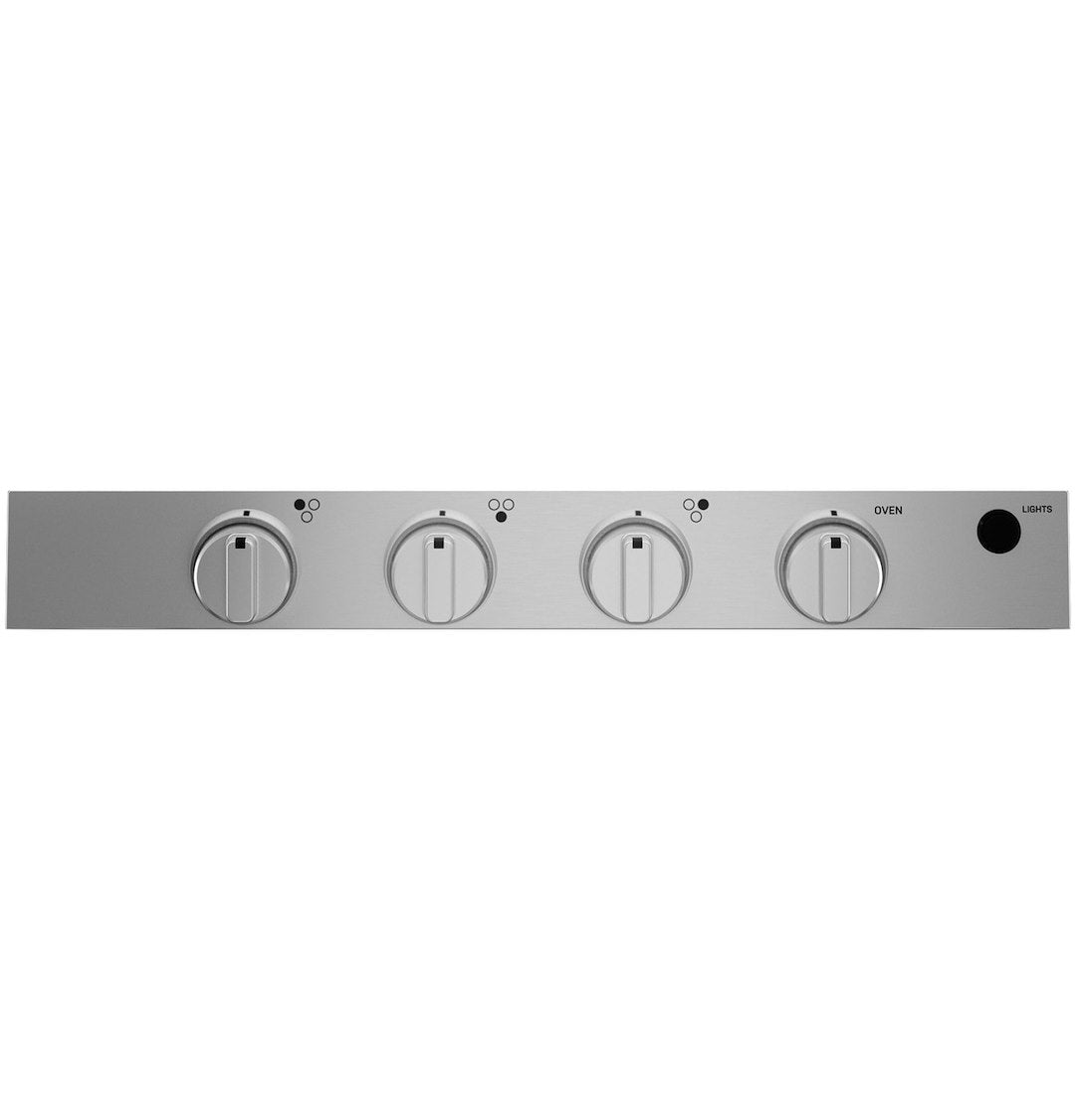 GE Appliance Edge To Edge Grates Stove PLD621RWSS - Profile 21 Drop-IN Gas Range