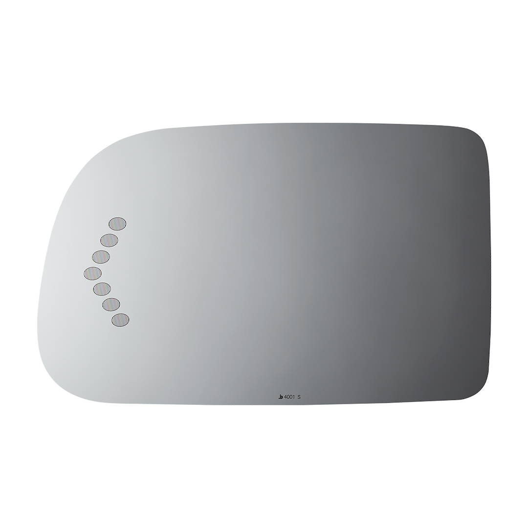 Burco Mirror Smooth Edges For Safety Exterior Mirror Glass 4001S - Mirror Side View Signal