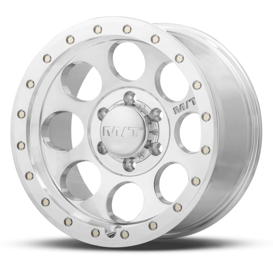 M.T. Wheel Modern Low Profile Cap Design 274553 - 17X9 6X135 4.53 MT Classic Pro Poli