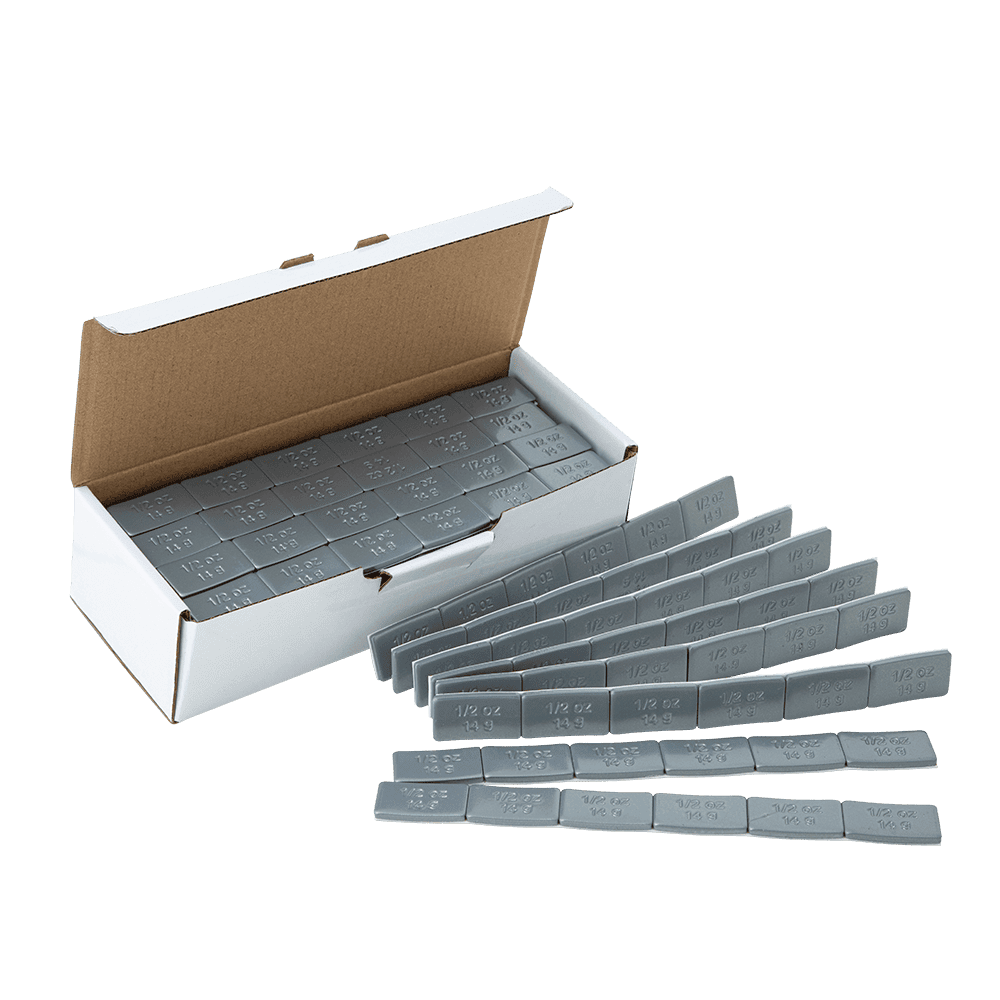 Gorilla Stick On Design Wheel Balance Weight 10006FG - Silver Gor OZ 30-6 OZ Strips